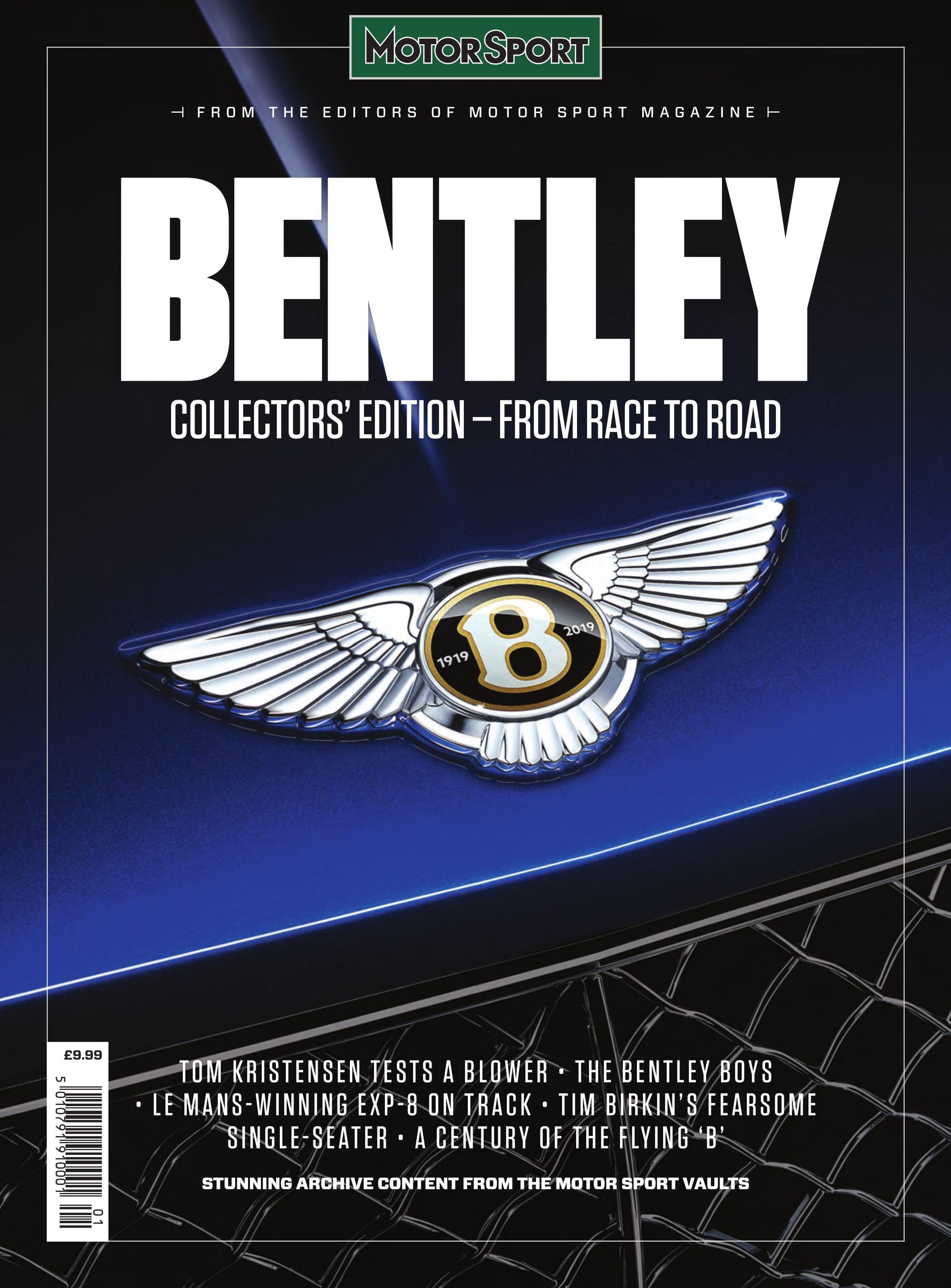 Журнал Motor Sport Special Issue - Bentley 2019